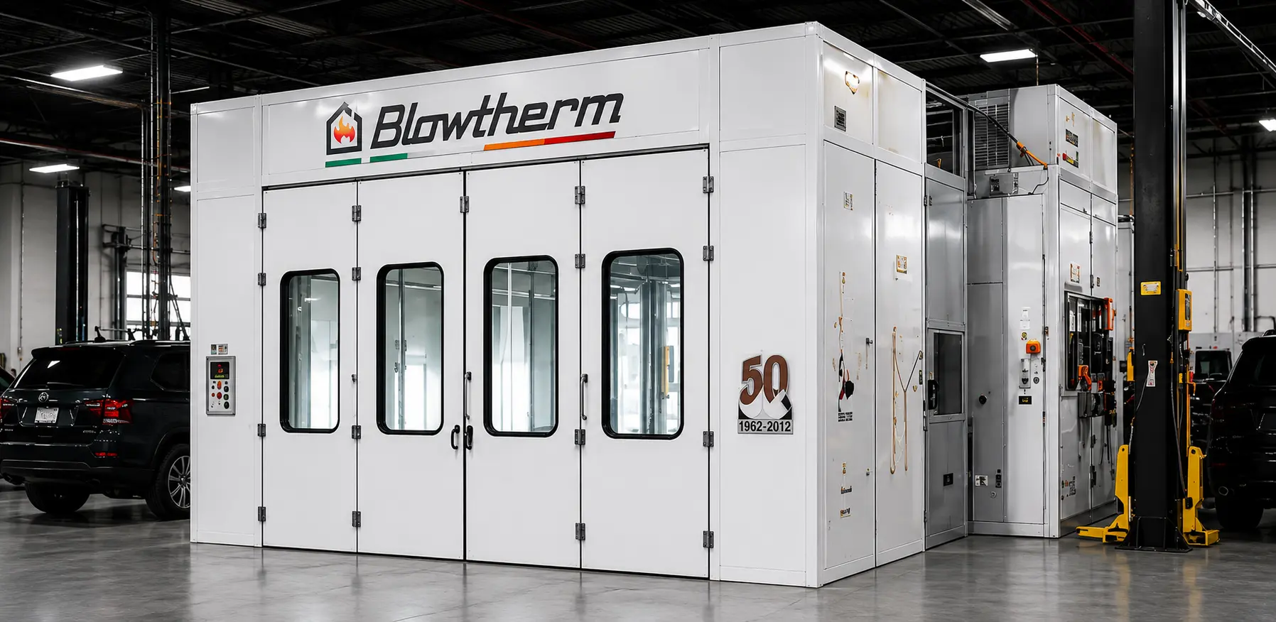 Blowtherm Paint Booth Installation