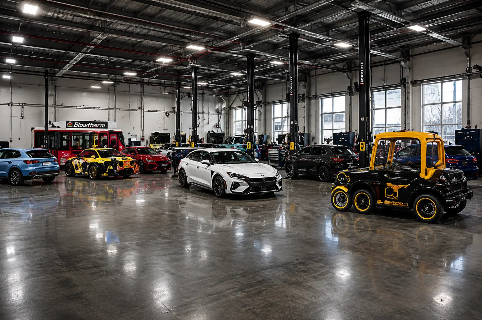 Paint Department & Equipment Installation